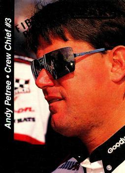 #BTS 18 Andy Petree - Richard Childress Racing - 1995 Traks - Behind the Scenes First Run Racing
