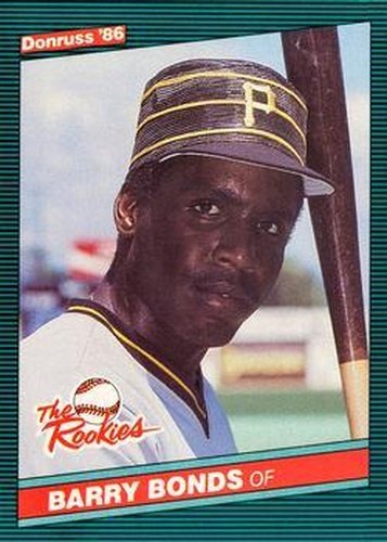 #11 Barry Bonds - Pittsburgh Pirates - 1986 Donruss The Rookies Baseball