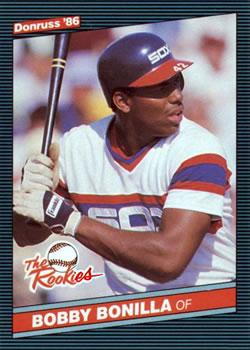 #30 Bobby Bonilla - Chicago White Sox - 1986 Donruss The Rookies Baseball