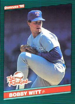 #49 Bobby Witt - Texas Rangers - 1986 Donruss The Rookies Baseball