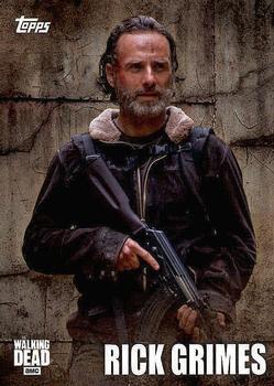 #C-1 Rick Grimes - 2016 Topps The Walking Dead Season 5 - Character Profiles