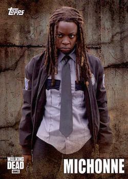 #C-3 Michonne / Danai Gurira - 2016 Topps The Walking Dead Season 5 - Character Profiles