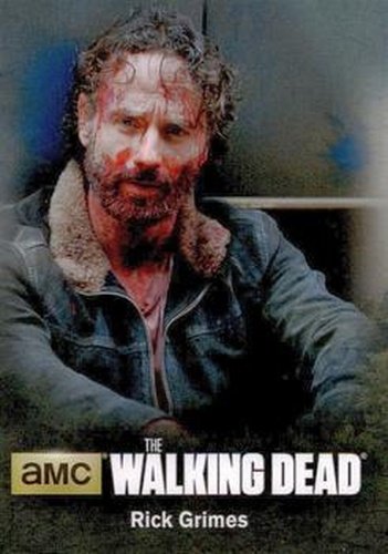 #C01 Rick Grimes - 2016 Cryptozoic The Walking Dead Season 4: Part 1 - Character Bios