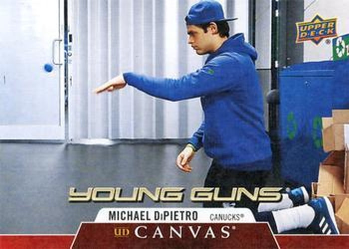 #C102 Michael DiPietro - Vancouver Canucks - 2020-21 Upper Deck Canvas Hockey
