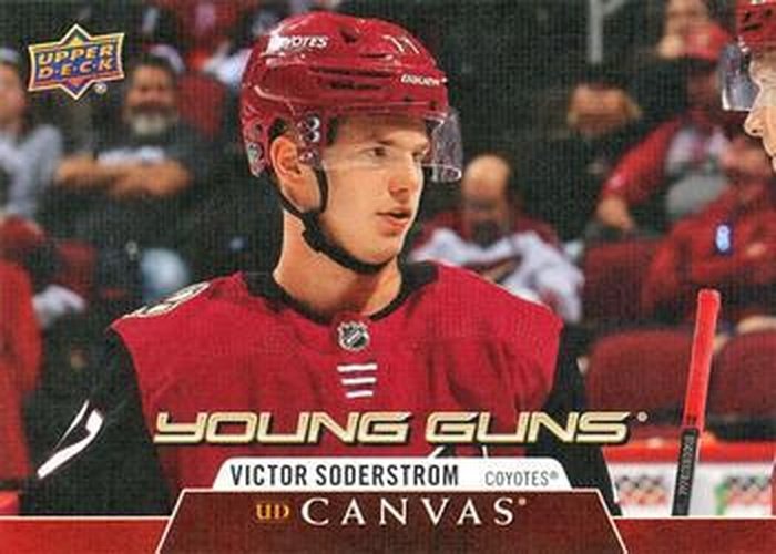 #C103 Victor Soderstrom - Arizona Coyotes - 2020-21 Upper Deck Canvas Hockey