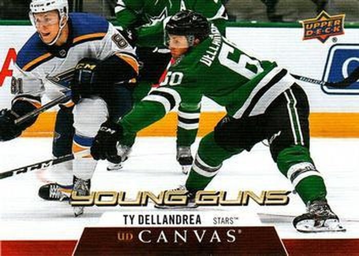 #C106 Ty Dellandrea - Dallas Stars - 2020-21 Upper Deck Canvas Hockey