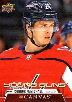 #C107 Connor McMichael - Washington Capitals - 2020-21 Upper Deck Canvas Hockey