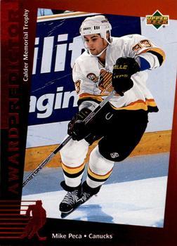#C10 Mike Peca - Vancouver Canucks - 1994-95 Upper Deck - Predictors Canadian Hockey