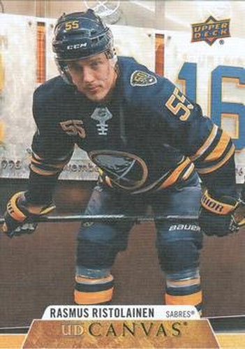 #C10 Rasmus Ristolainen - Buffalo Sabres - 2020-21 Upper Deck Canvas Hockey