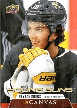 #C112 Peyton Krebs - Vegas Golden Knights - 2020-21 Upper Deck Canvas Hockey