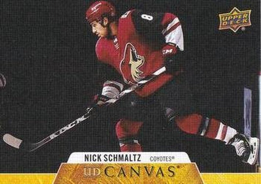 #C124 Nick Schmaltz - Arizona Coyotes - 2020-21 Upper Deck Canvas Hockey