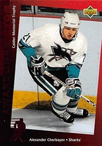 #C12 Alexander Cherbayev - San Jose Sharks - 1994-95 Upper Deck - Predictors Canadian Hockey