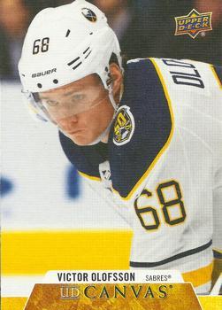 #C132 Victor Olofsson - Buffalo Sabres - 2020-21 Upper Deck Canvas Hockey