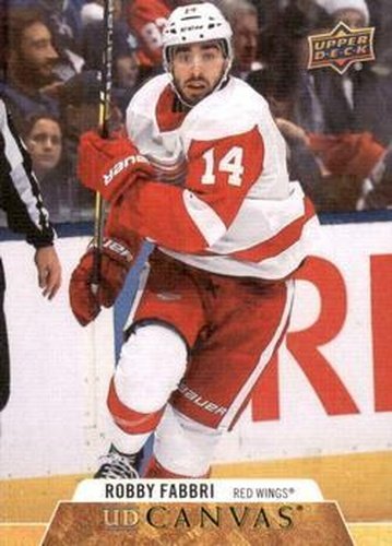 #C151 Robby Fabbri - Detroit Red Wings - 2020-21 Upper Deck Canvas Hockey