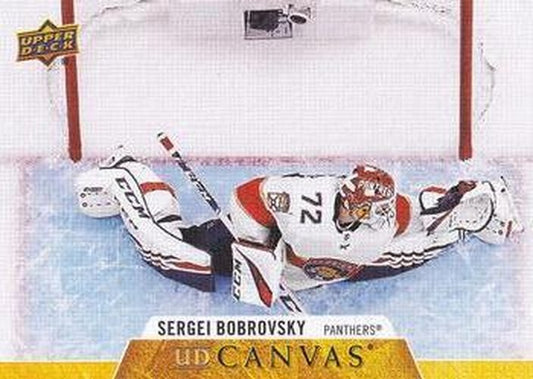 #C159 Sergei Bobrovsky - Florida Panthers - 2020-21 Upper Deck Canvas Hockey