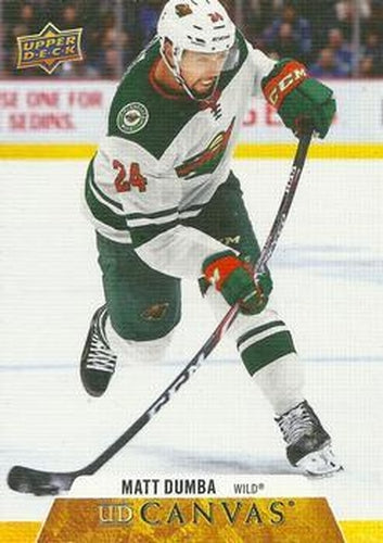 #C162 Matt Dumba - Minnesota Wild - 2020-21 Upper Deck Canvas Hockey