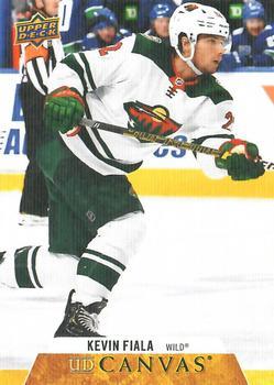 #C163 Kevin Fiala - Minnesota Wild - 2020-21 Upper Deck Canvas Hockey