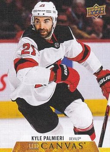 #C173 Kyle Palmieri - New Jersey Devils - 2020-21 Upper Deck Canvas Hockey