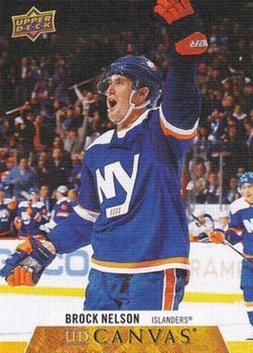 #C176 Brock Nelson - New York Islanders - 2020-21 Upper Deck Canvas Hockey