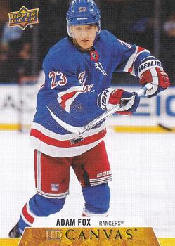 #C178 Adam Fox - New York Rangers - 2020-21 Upper Deck Canvas Hockey