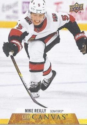 #C182 Mike Reilly - Ottawa Senators - 2020-21 Upper Deck Canvas Hockey