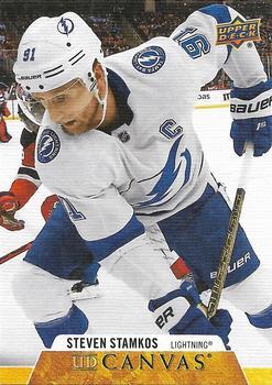 #C195 Steven Stamkos - Tampa Bay Lightning - 2020-21 Upper Deck Canvas Hockey