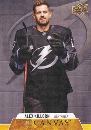 #C196 Alex Killorn - Tampa Bay Lightning - 2020-21 Upper Deck Canvas Hockey