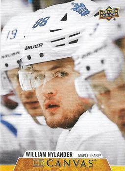 #C200 William Nylander - Toronto Maple Leafs - 2020-21 Upper Deck Canvas Hockey