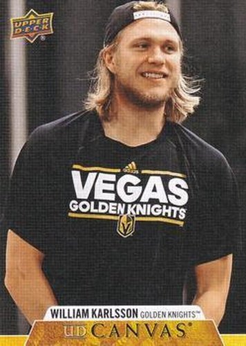 #C202 William Karlsson - Vegas Golden Knights - 2020-21 Upper Deck Canvas Hockey