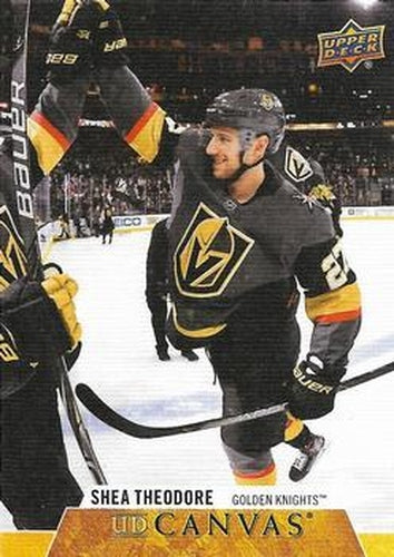 #C203 Shea Theodore - Vegas Golden Knights - 2020-21 Upper Deck Canvas Hockey