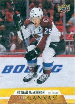 #C20 Nathan MacKinnon - Colorado Avalanche - 2020-21 Upper Deck Canvas Hockey