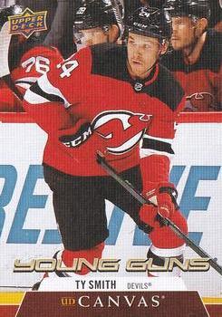 #C214 Ty Smith - New Jersey Devils - 2020-21 Upper Deck Canvas Hockey