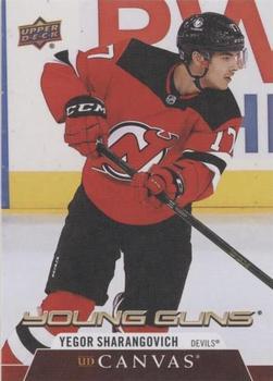 #C217 Yegor Sharangovich - New Jersey Devils - 2020-21 Upper Deck Canvas Hockey