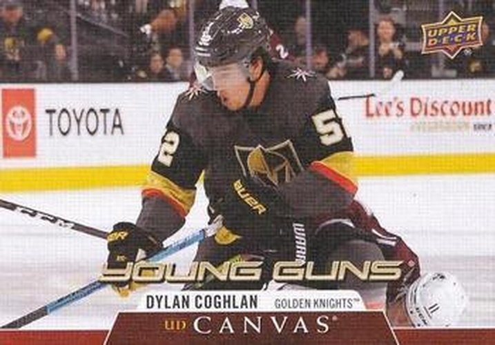 #C218 Dylan Coghlan - Vegas Golden Knights - 2020-21 Upper Deck Canvas Hockey