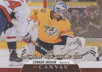 #C226 Connor Ingram - Nashville Predators - 2020-21 Upper Deck Canvas Hockey