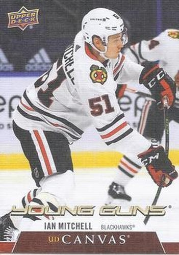 #C230 Ian Mitchell - Chicago Blackhawks - 2020-21 Upper Deck Canvas Hockey