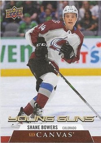 #C231 Shane Bowers - Colorado Avalanche - 2020-21 Upper Deck Canvas Hockey