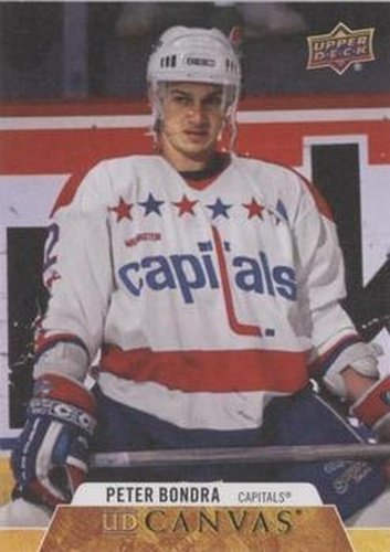 #C241 Peter Bondra - Washington Capitals - 2020-21 Upper Deck Canvas Hockey