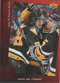 #C24 Jaromir Jagr - Pittsburgh Penguins - 1994-95 Upper Deck - Predictors Canadian Hockey