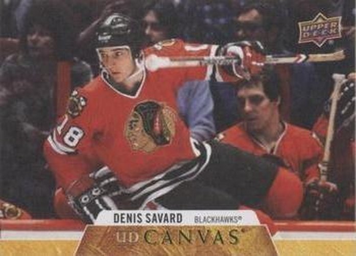 #C254 Denis Savard - Chicago Blackhawks - 2020-21 Upper Deck Canvas Hockey