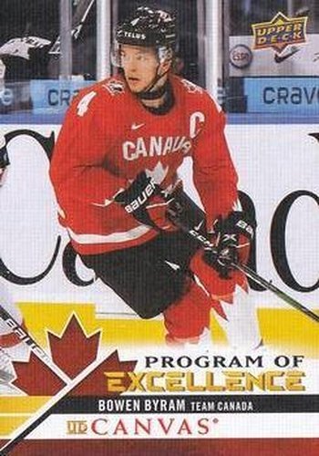 #C259 Bowen Byram - Canada - 2020-21 Upper Deck Canvas Hockey