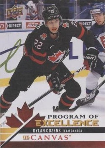 #C263 Dylan Cozens - Canada - 2020-21 Upper Deck Canvas Hockey