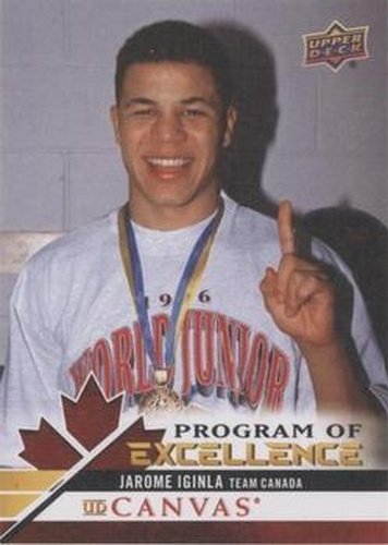 #C266 Jarome Iginla - Canada - 2020-21 Upper Deck Canvas Hockey