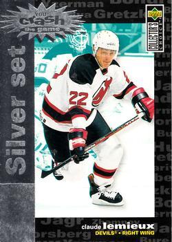 #C28 Claude Lemieux - New Jersey Devils - 1995-96 Collector's Choice - You Crash the Game Silver Exchange Hockey