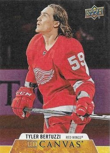 #C30 Tyler Bertuzzi - Detroit Red Wings - 2020-21 Upper Deck Canvas Hockey