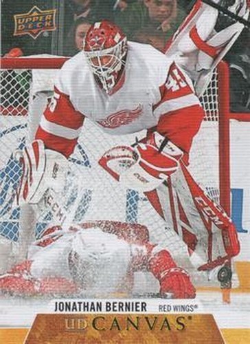 #C31 Jonathan Bernier - Detroit Red Wings - 2020-21 Upper Deck Canvas Hockey