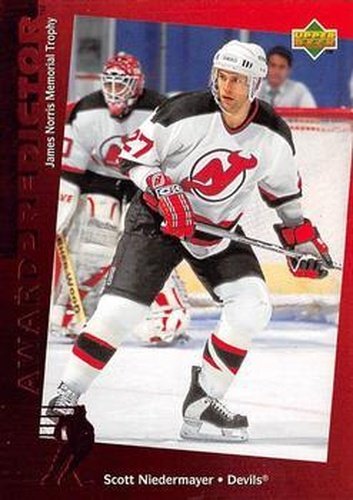#C34 Scott Niedermayer - New Jersey Devils - 1994-95 Upper Deck - Predictors Canadian Hockey