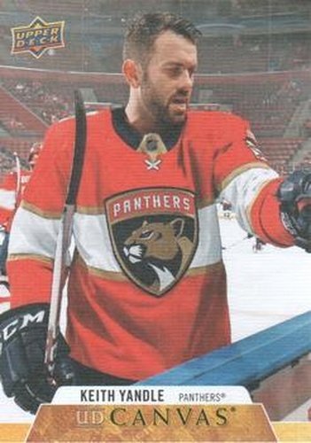 #C36 Keith Yandle - Florida Panthers - 2020-21 Upper Deck Canvas Hockey