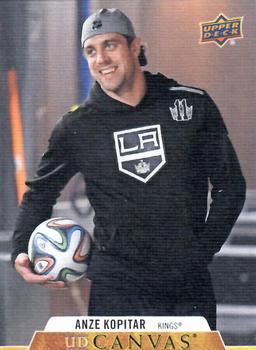 #C39 Anze Kopitar - Los Angeles Kings - 2020-21 Upper Deck Canvas Hockey