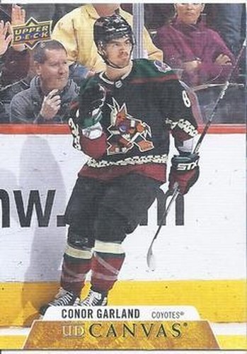 #C3 Conor Garland - Arizona Coyotes - 2020-21 Upper Deck Canvas Hockey